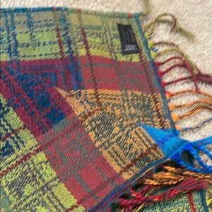 Made in France Woven Fringe Scarf